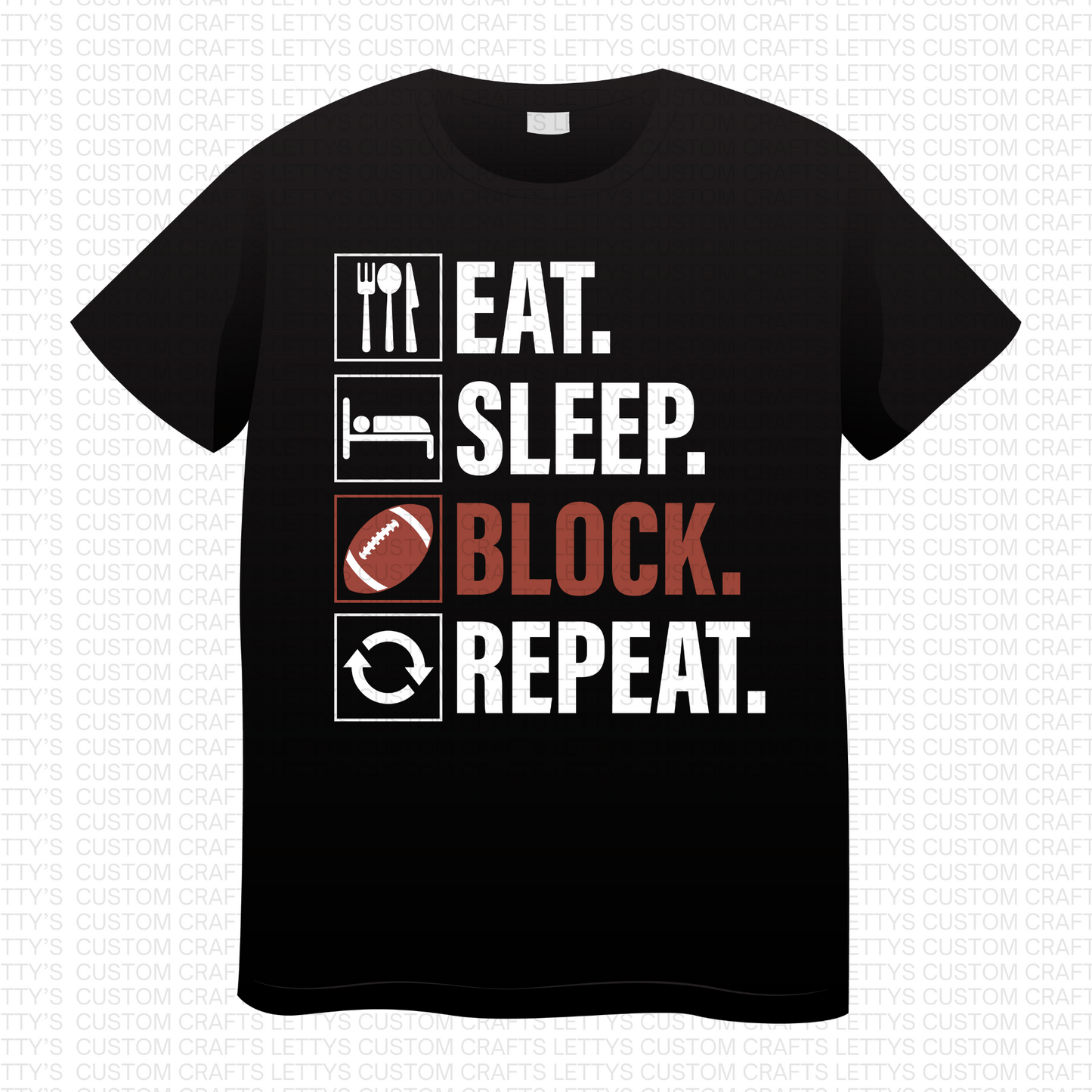 Eat. Sleep. Block. Repeat.